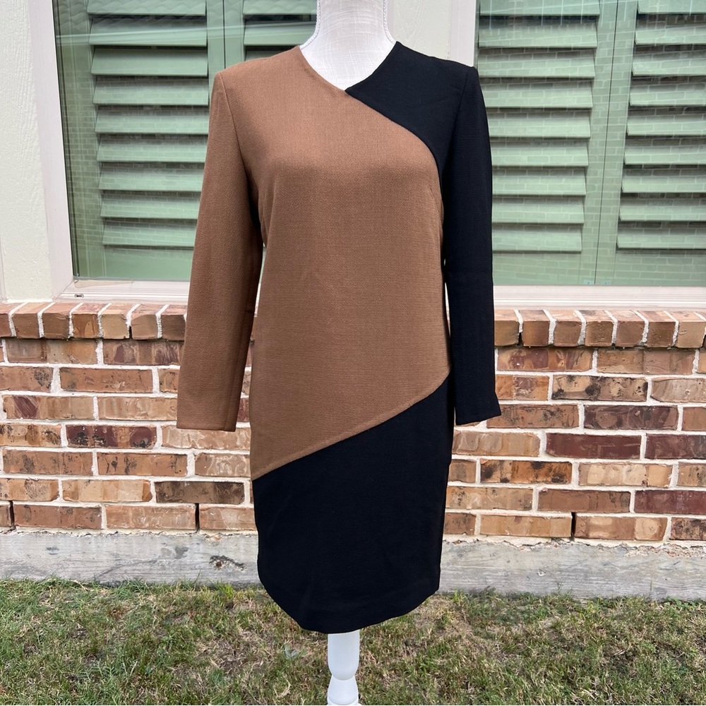 Roberto Quaglia Wool Long Sleeve Dress